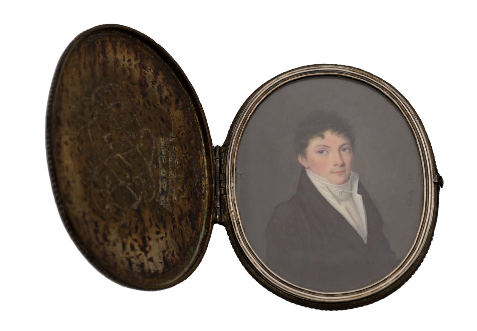 JEAN BAPTISTE GENTY, FRENCH (1767-1824) A MINIATURE PORTRAIT ON IVORY (1 of 6)