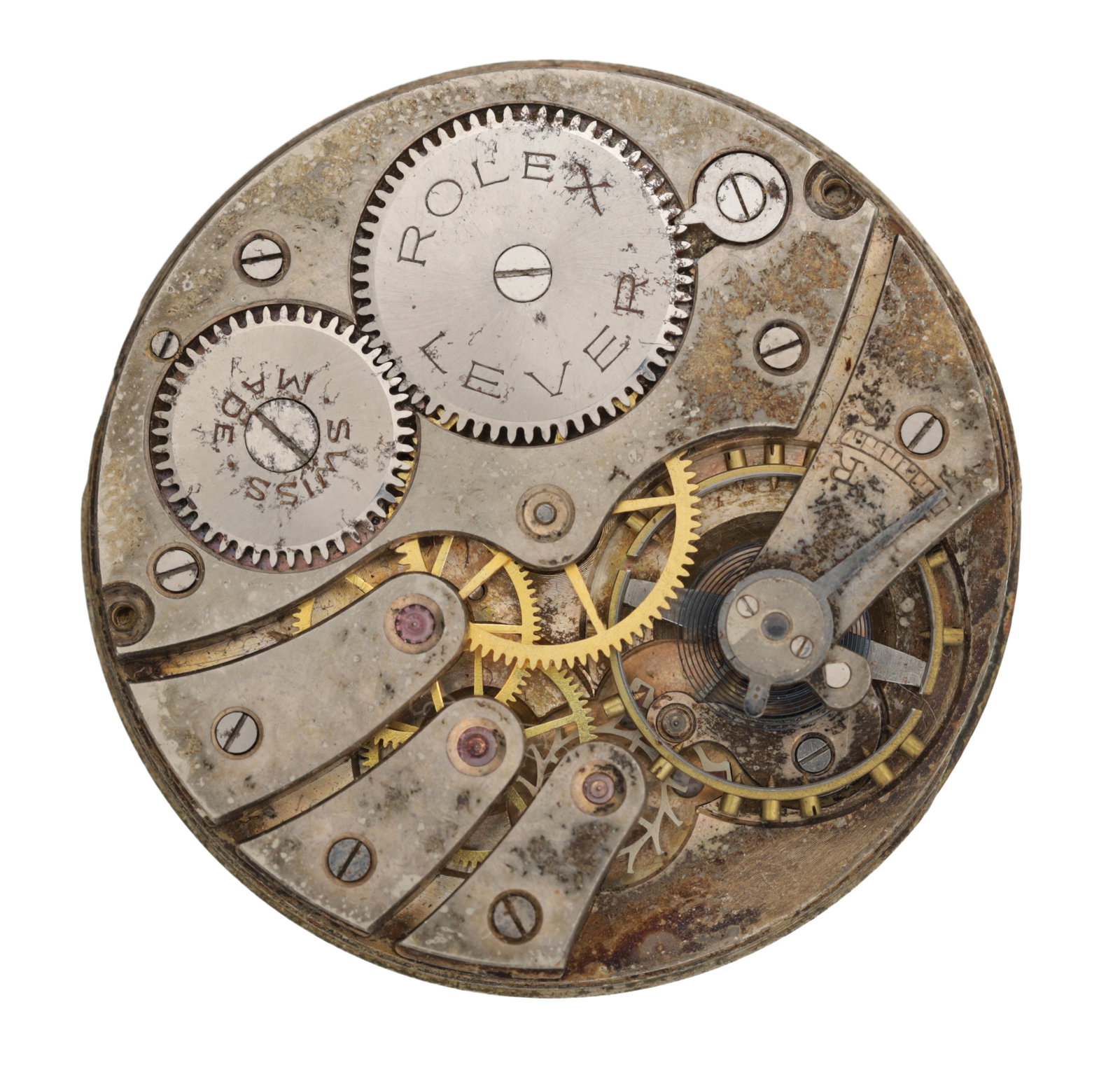 A ROLEX POCKET WATCH MOVEMENT (1 of 2)