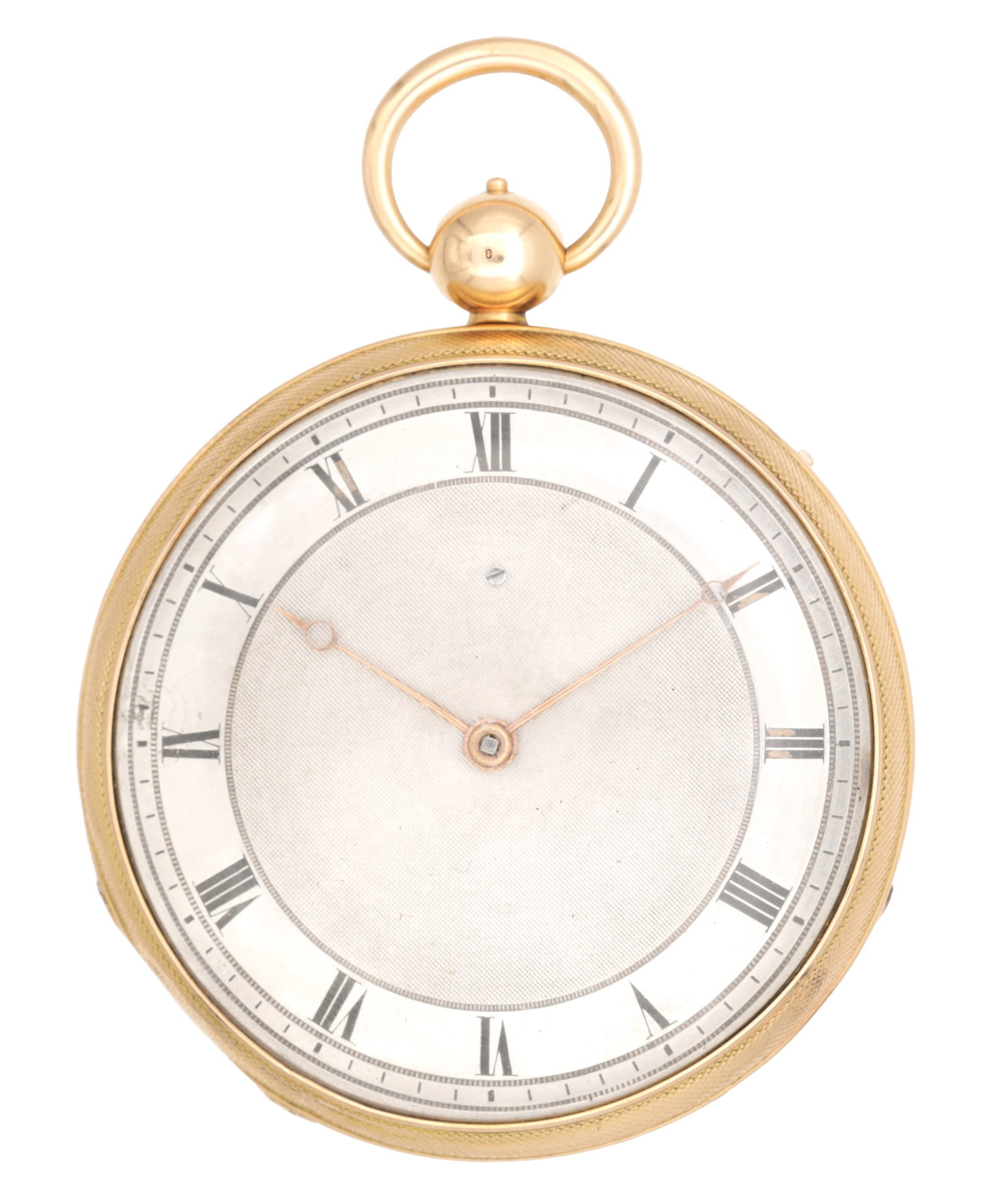 A RARE AND LARGE 18CT GOLD OPEN FACED QUARTER CHIMING POCKET CLOCK WATCH (1 of 5)