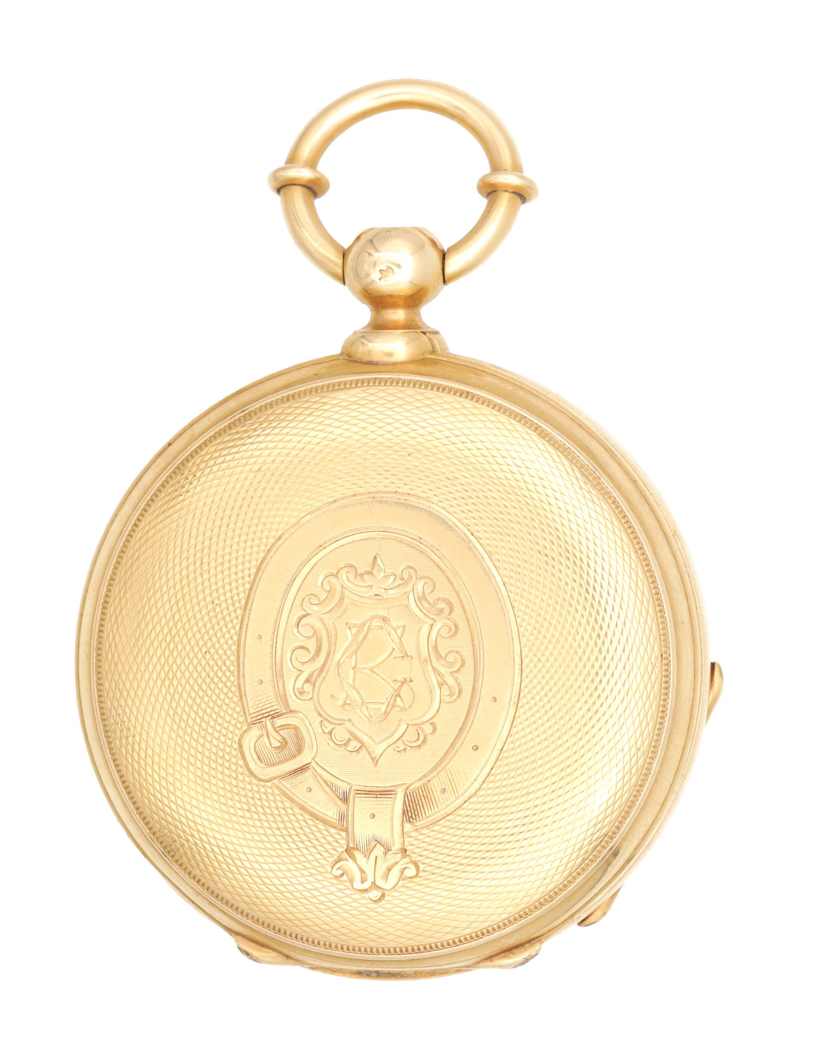 AN 18CT GOLD FULL HUNTER POCKET WATCH CASE (1 of 4)