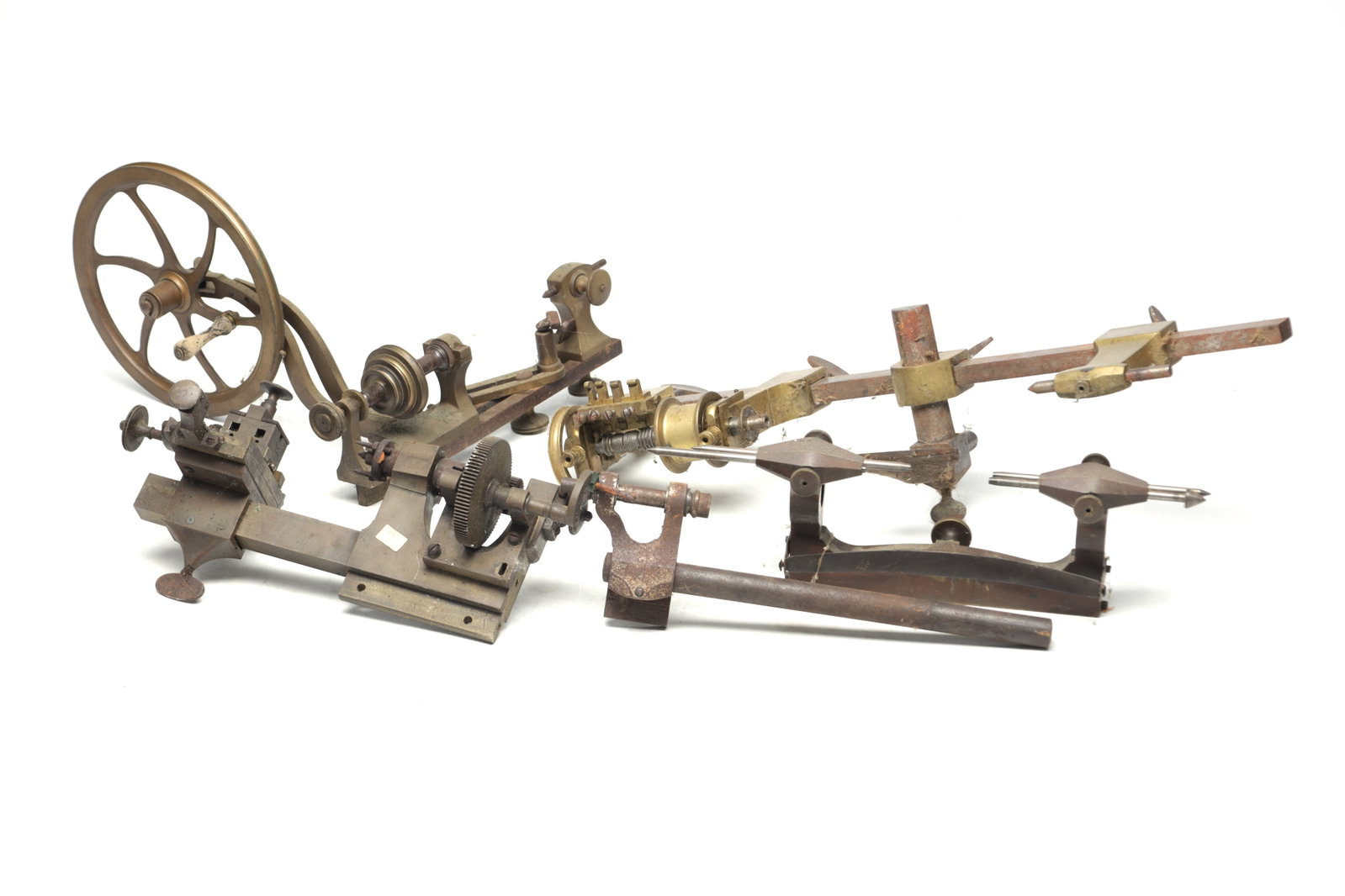 A COLLECTION OF WATCH AND CLOCKMAKERS' LATHES (1 of 11)