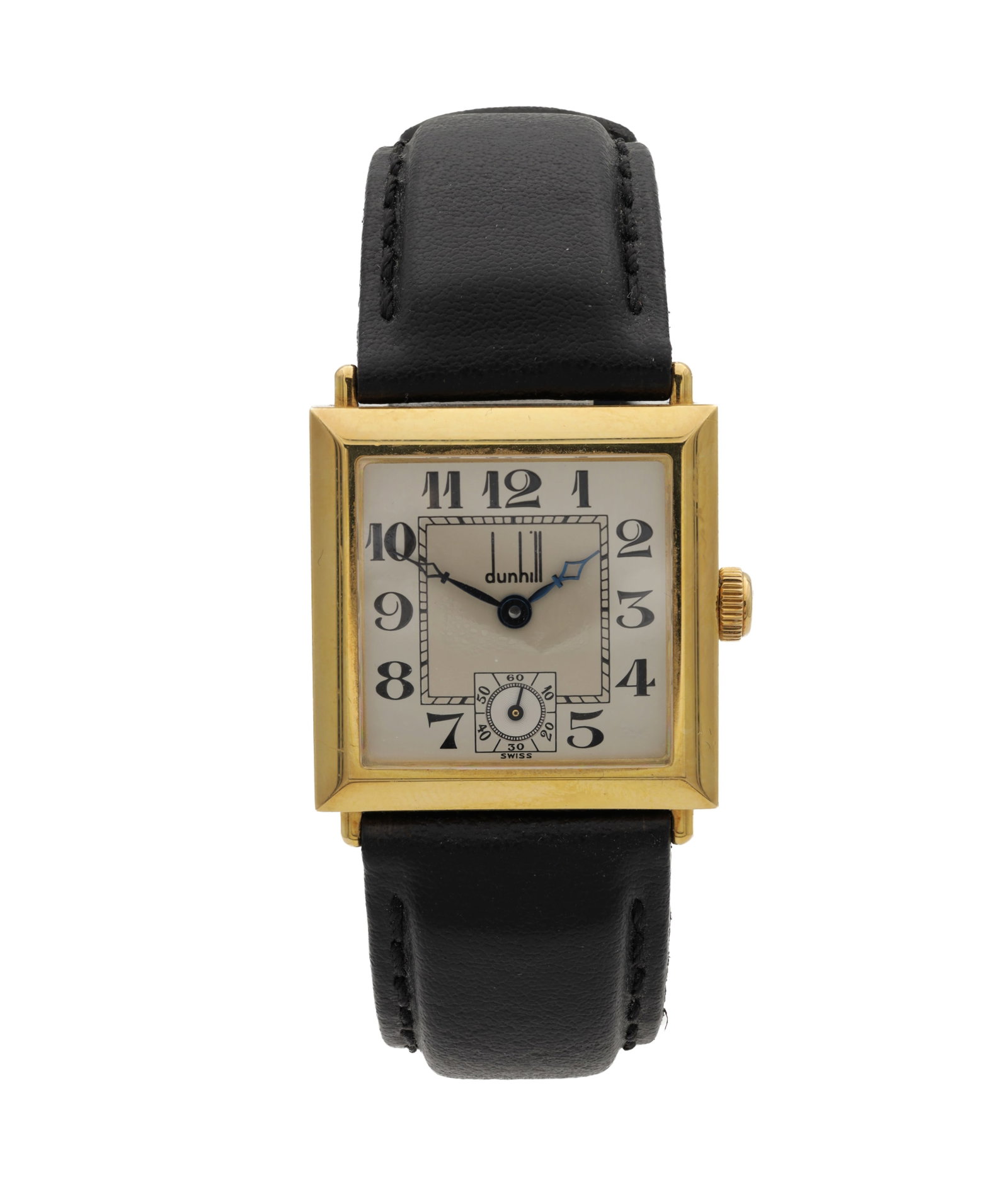 A GENTLEMAN'S 18CT GOLD LIMITED EDITION DUNHILL WRIST WATCH (1 of 11)