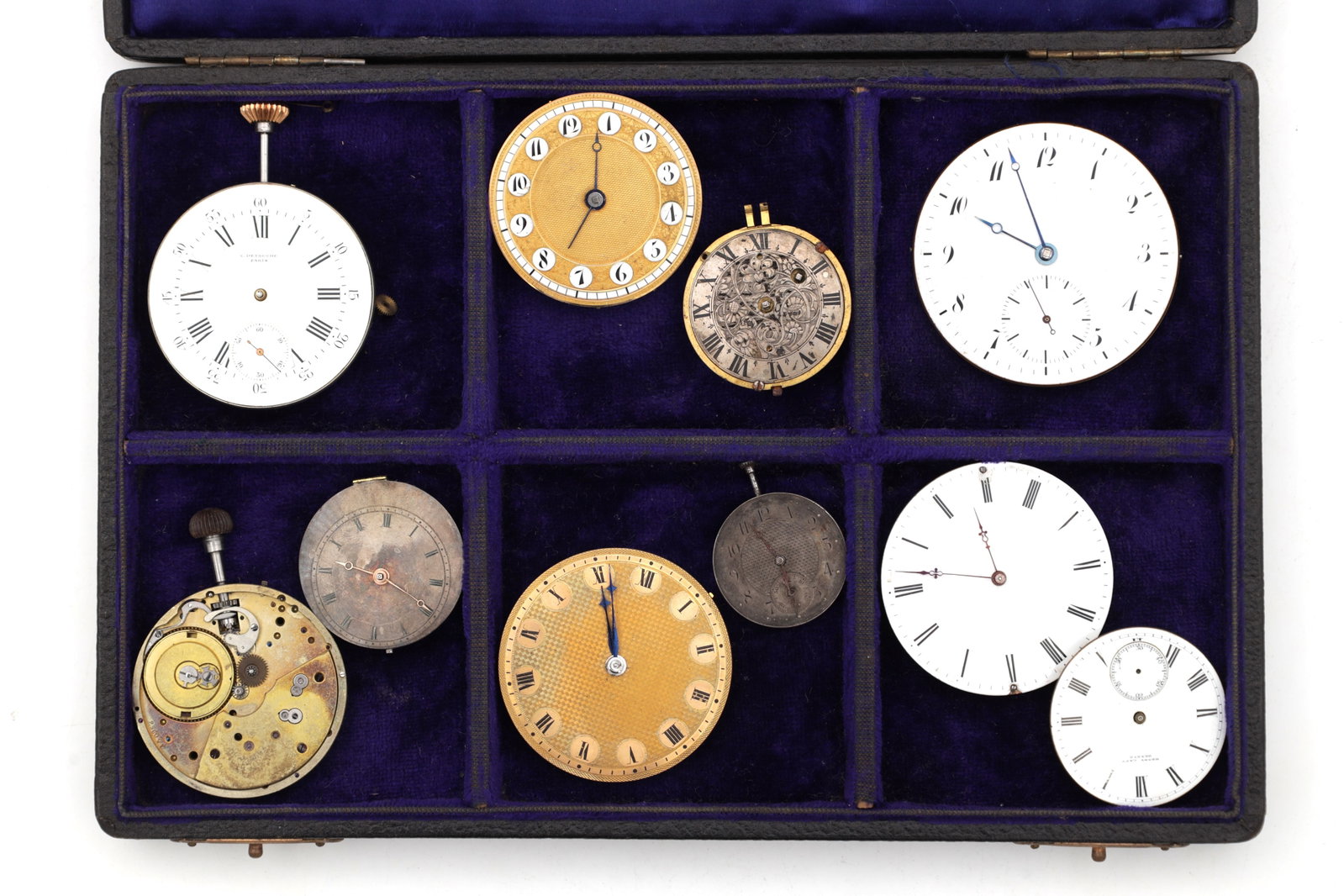 A COLLECTION OF TEN POCKET WATCH MOVEMENTS (1 of 9)