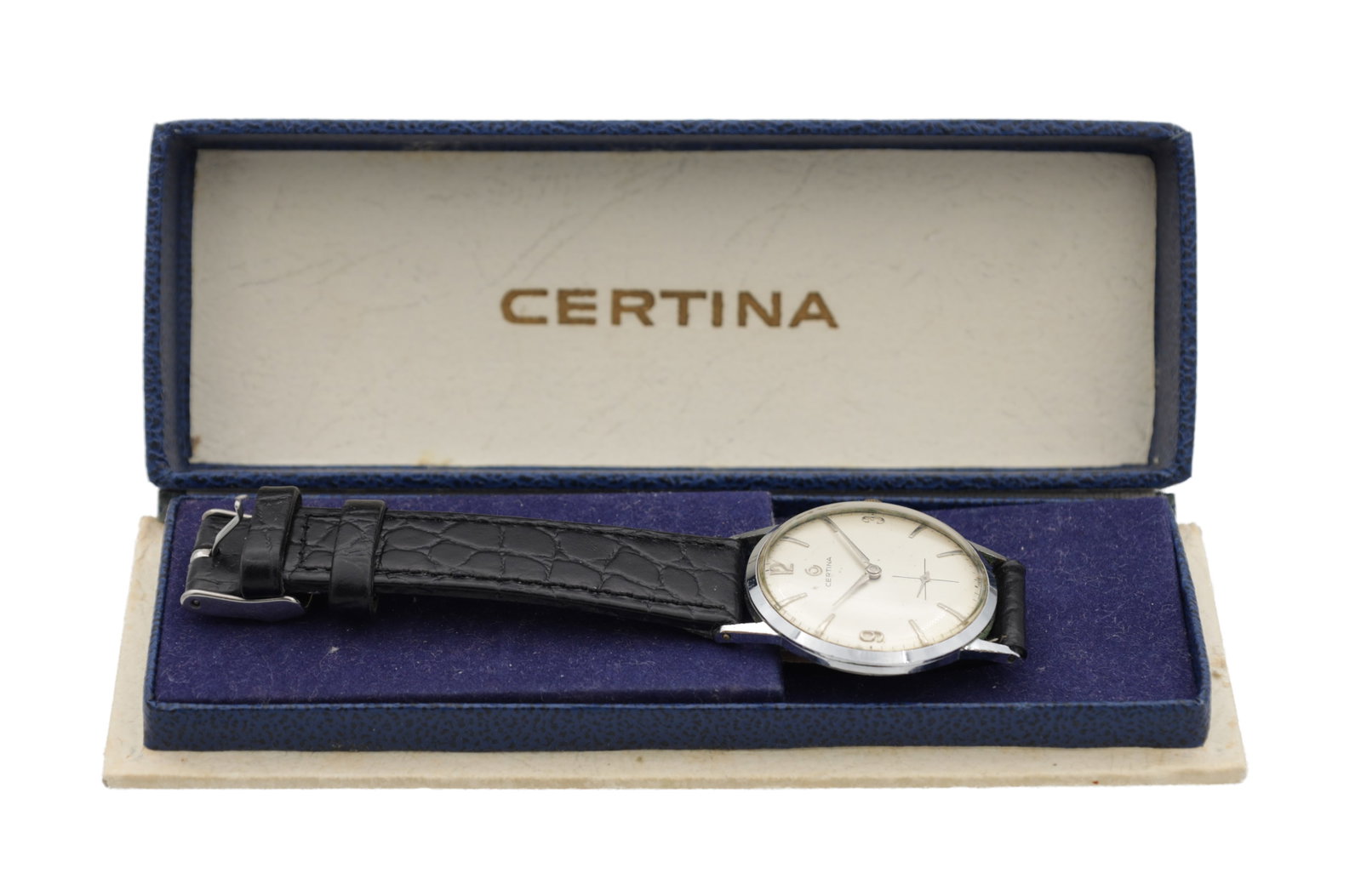 A MID-20TH CENTURY CERTINA STAINLESS STEEL WRISTWATCH (1 of 6)