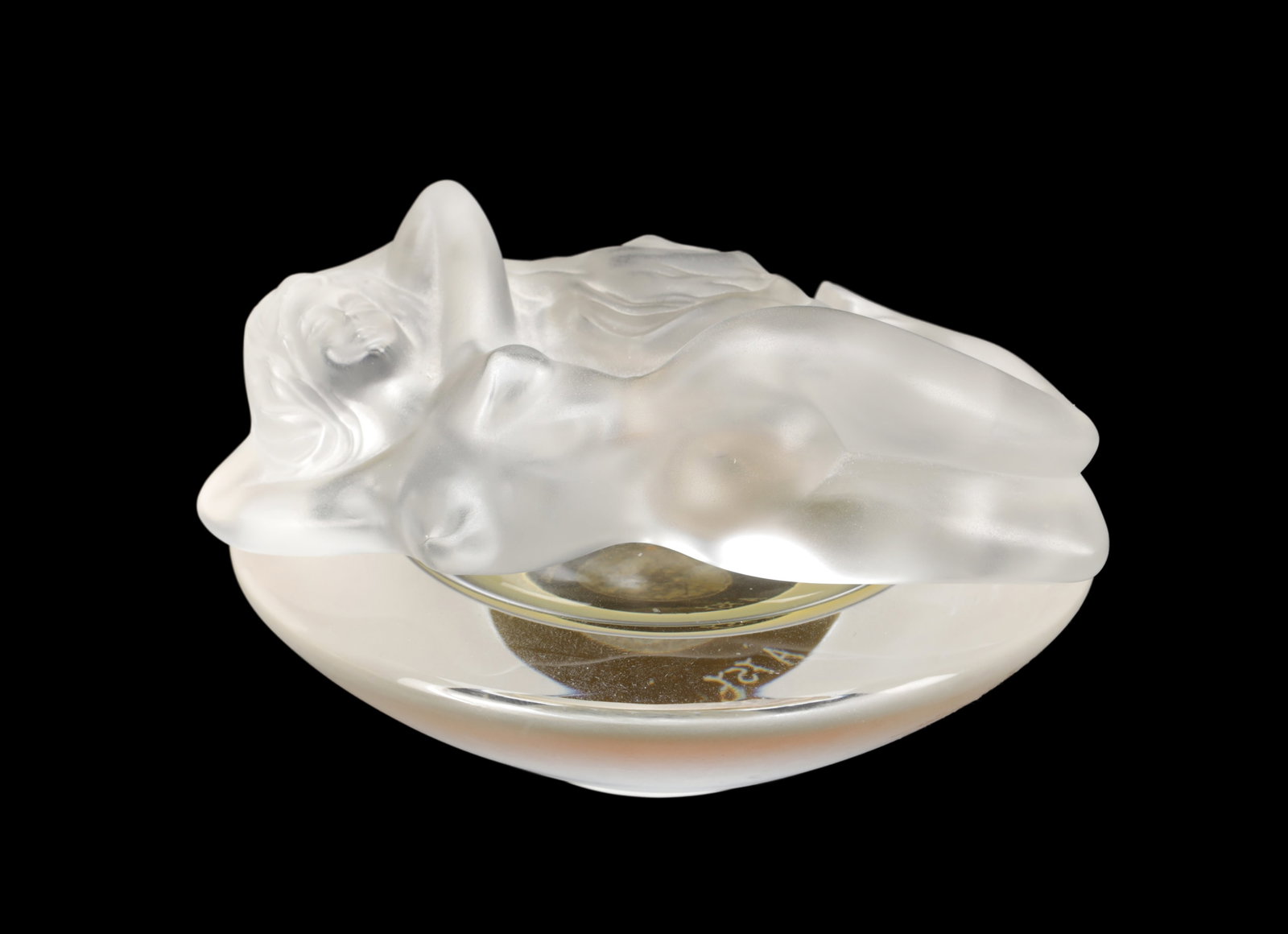 A LALIQUE GLASS 'APHRODITE' LIMITED EDITION PERFUME BOTTLE (1 of 10)