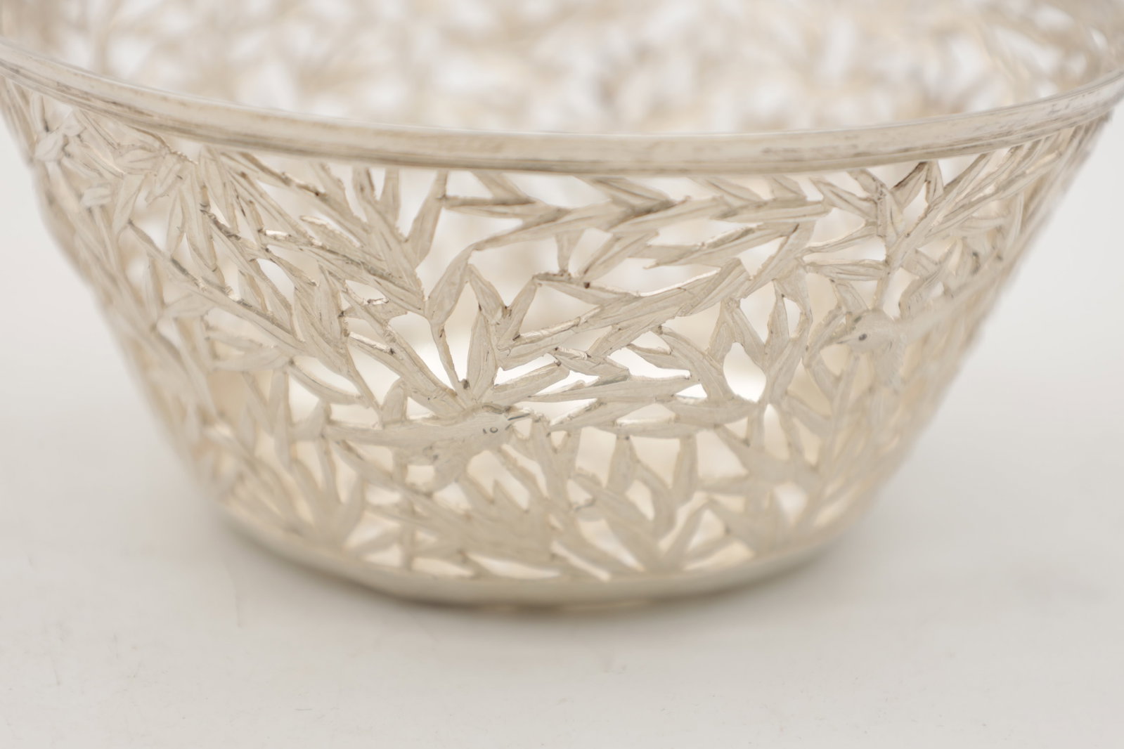 TWO CHINESE SILVER DISHES - 7
