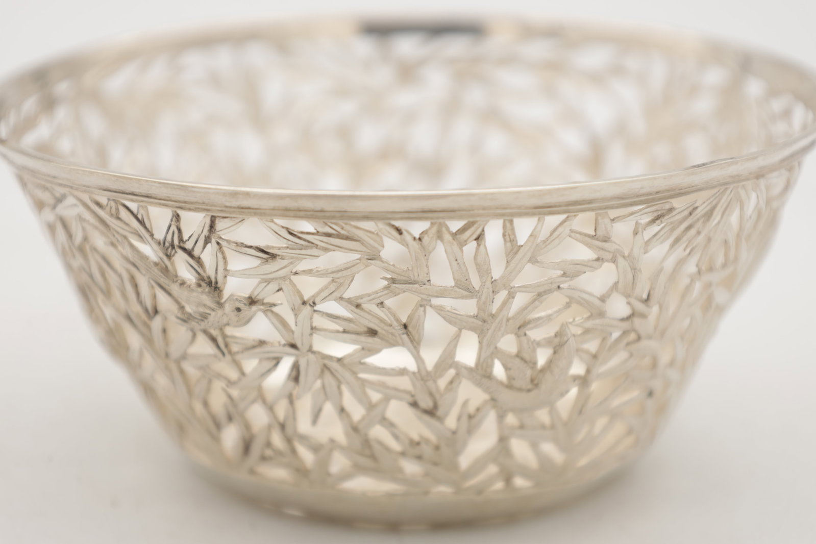 TWO CHINESE SILVER DISHES - 8