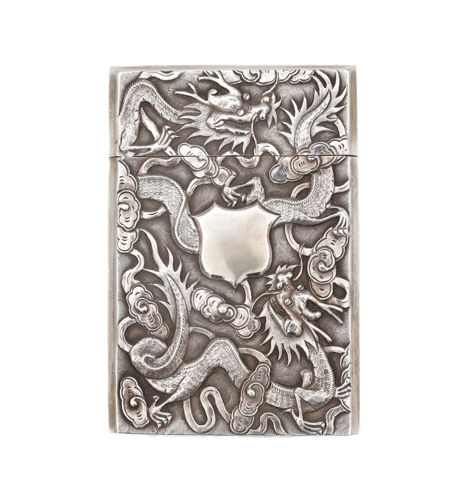 A LATE 19TH CENTURY CHINESE SILVER CARD CASE (1 of 4)