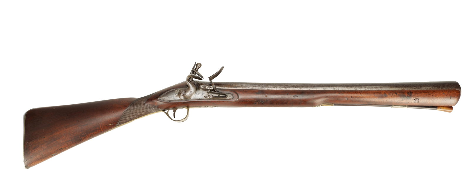 AN 18TH CENTURY ENGLISH FLINTLOCK BLUNDERBUSS BY WHELLER (1 of 20)