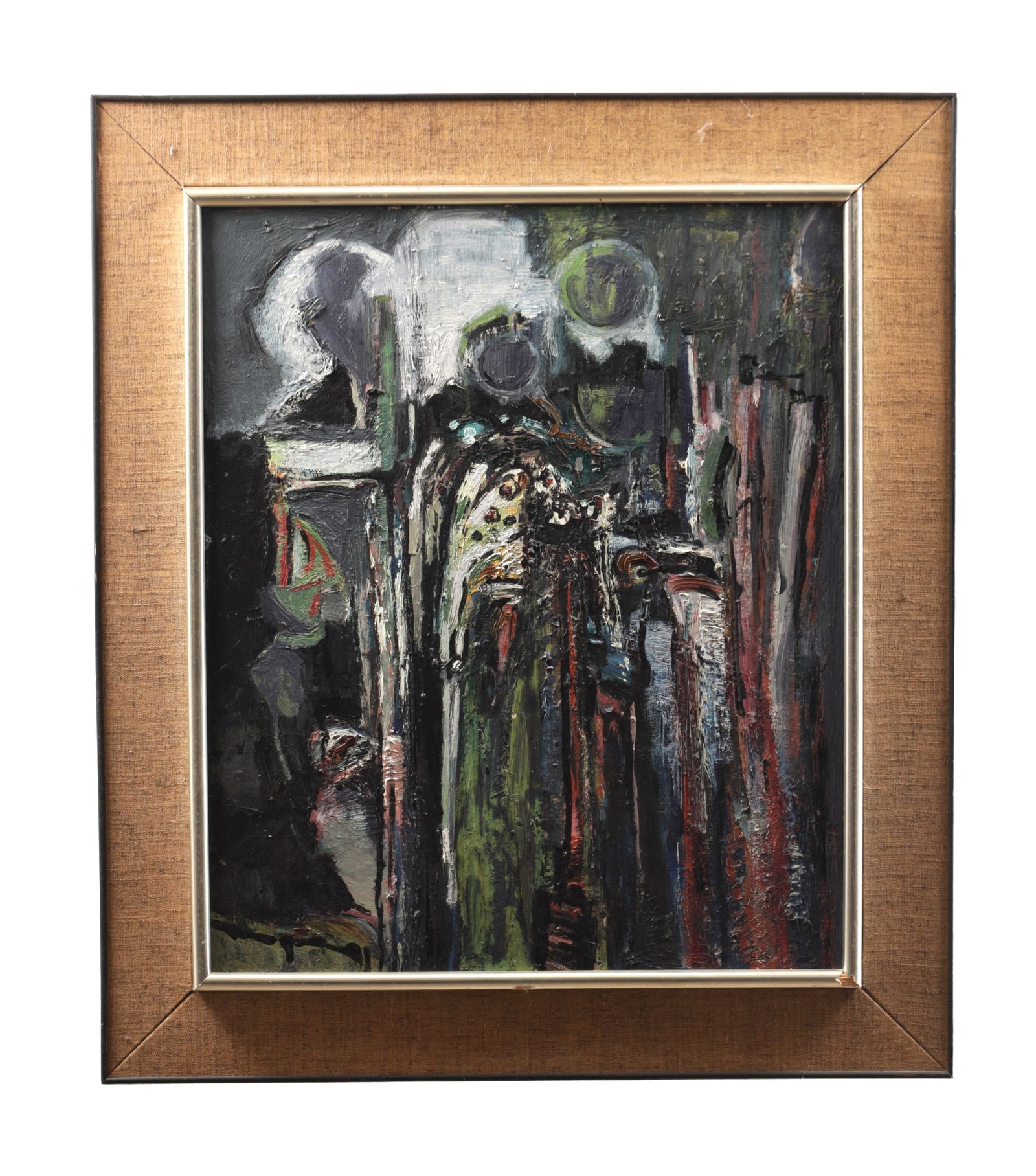 DAVID BARKER A MID 20TH CENTURY OIL ON BOARD (1 of 5)