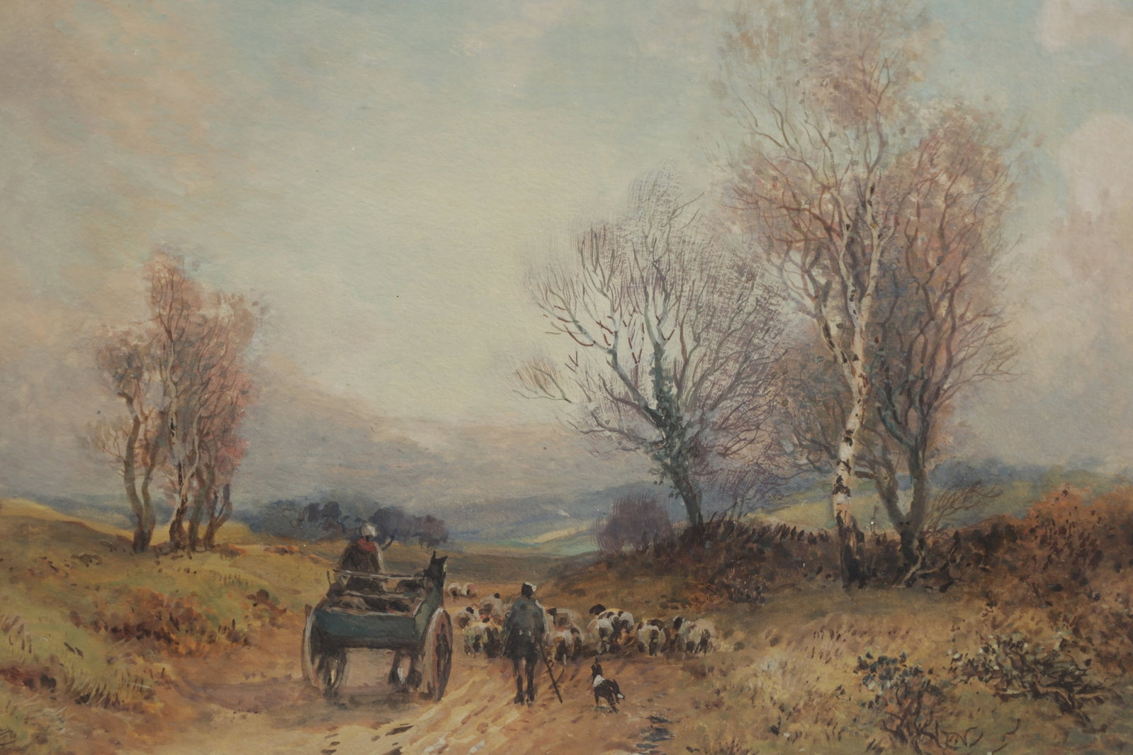 WILLIAM MANNERS (BRITISH 1865-1930) A PAIR OF EARLY 20TH CENTURY WATERCOLOURS (1 of 7)
