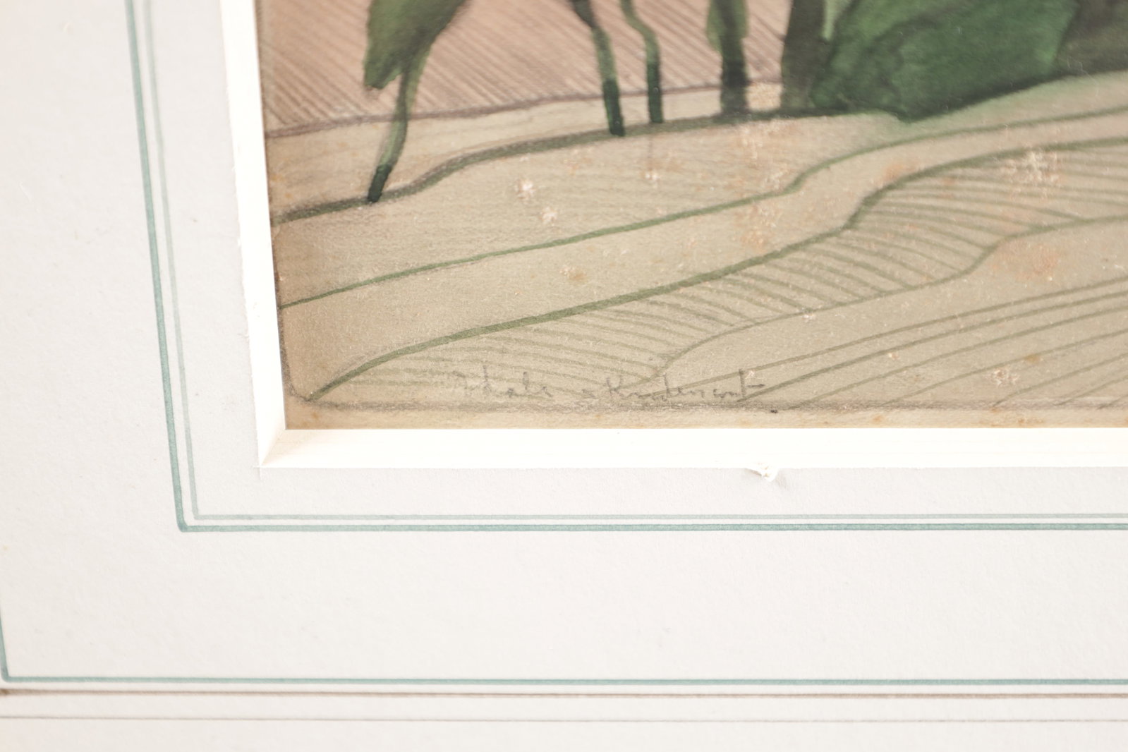 A WATERCOLOUR LANDSCAPE - 2