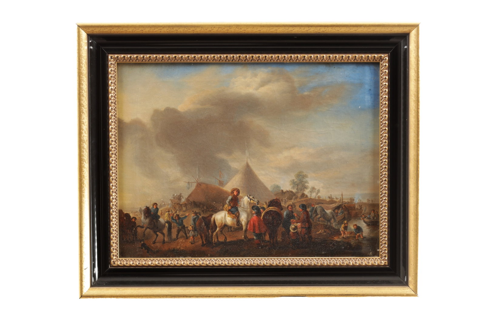 FOLLOWER OF PHILIPS WOUWERMAN, AN 18TH CENTURY DUTCH OIL ON CANVAS (1 of 5)
