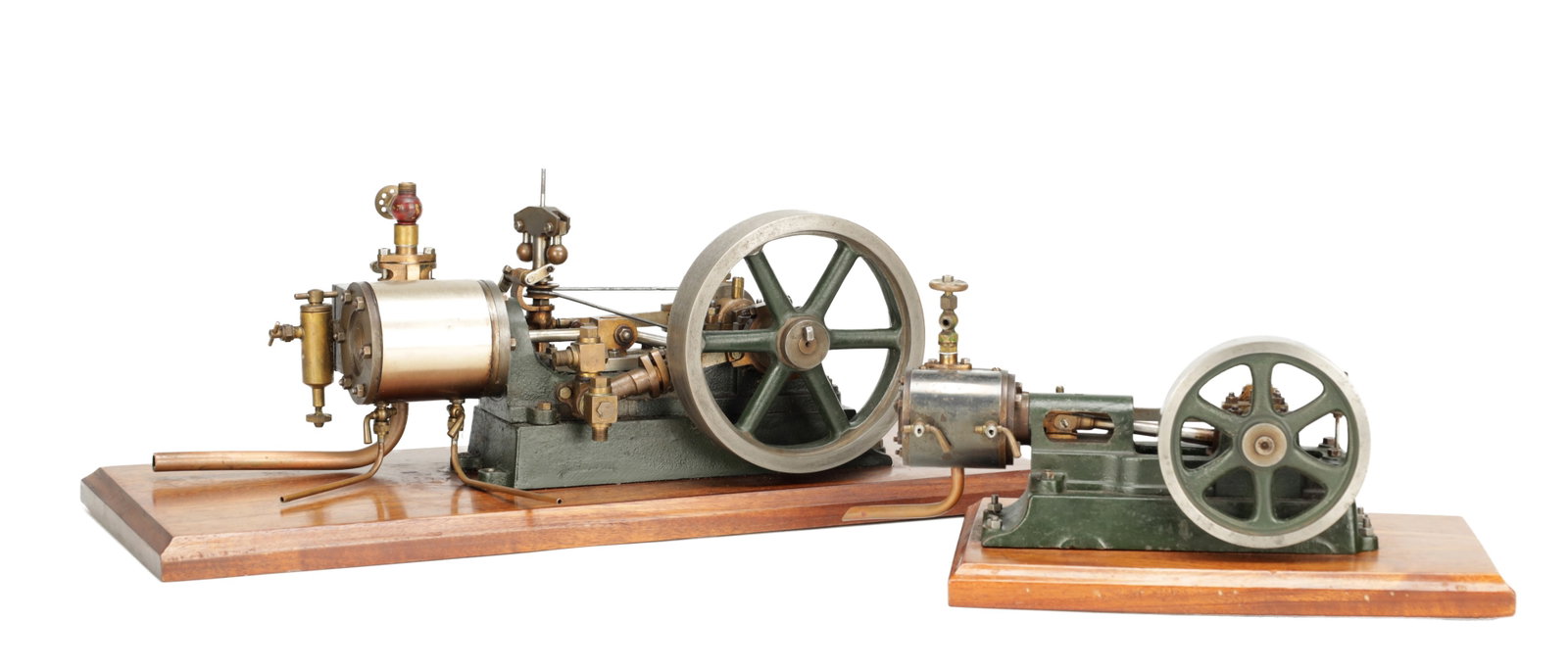 TWO STUART NO 9 TYPE MODEL STEAM ENGINES (1 of 9)
