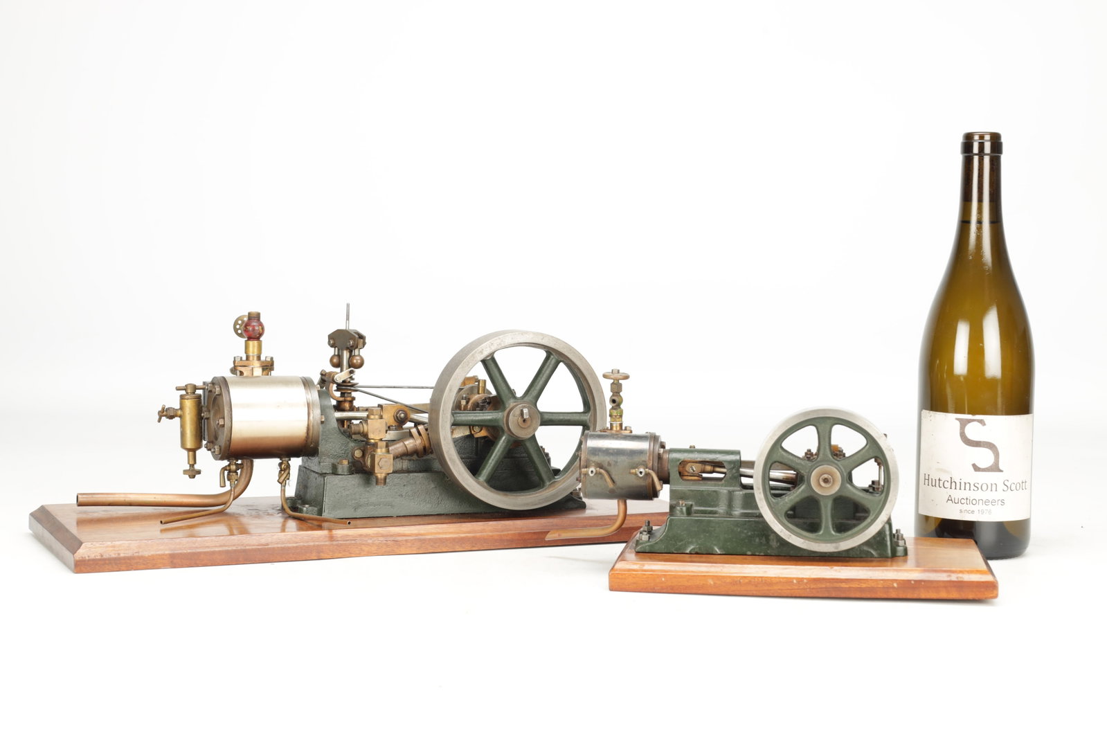 TWO STUART NO 9 TYPE MODEL STEAM ENGINES - 7