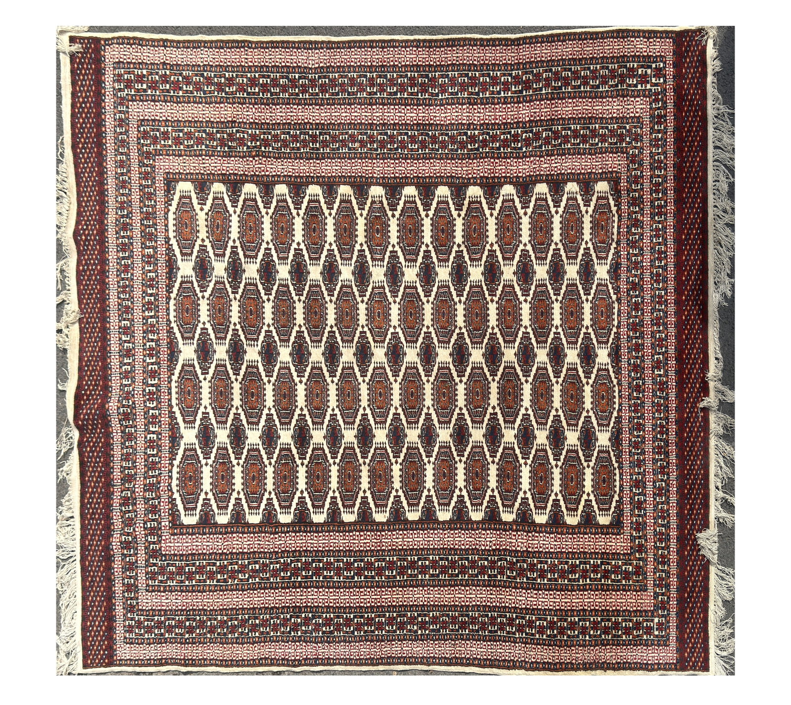 A BOKHARA WOOL CARPET - 12