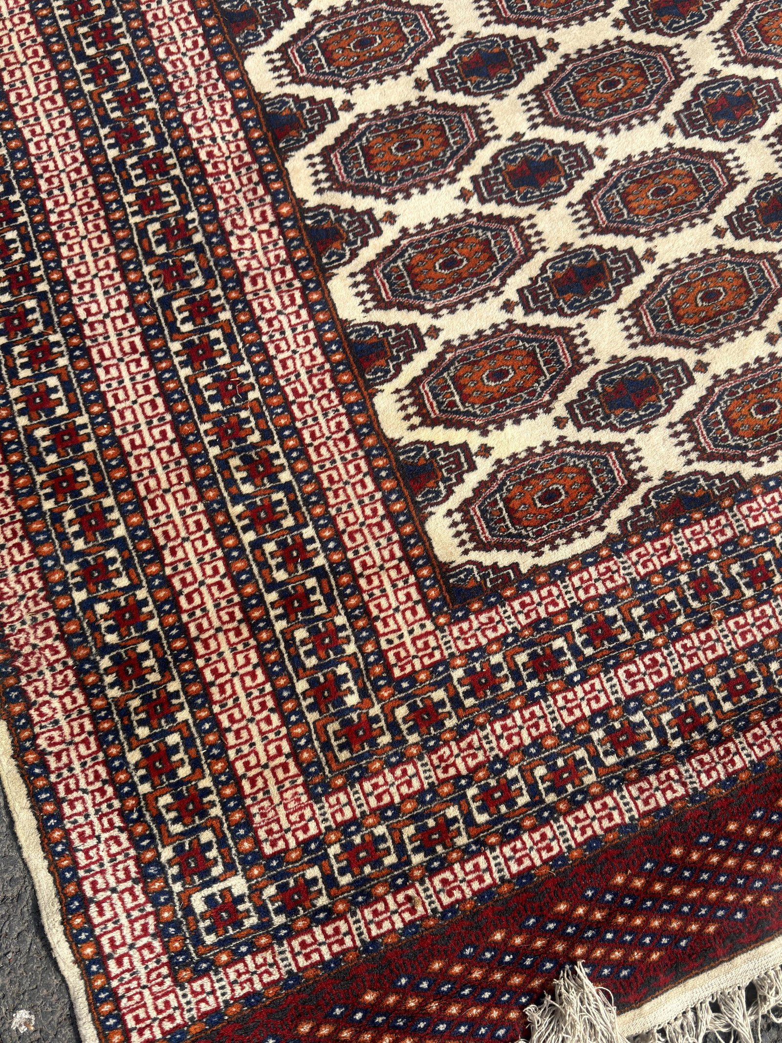 A BOKHARA WOOL CARPET - 2