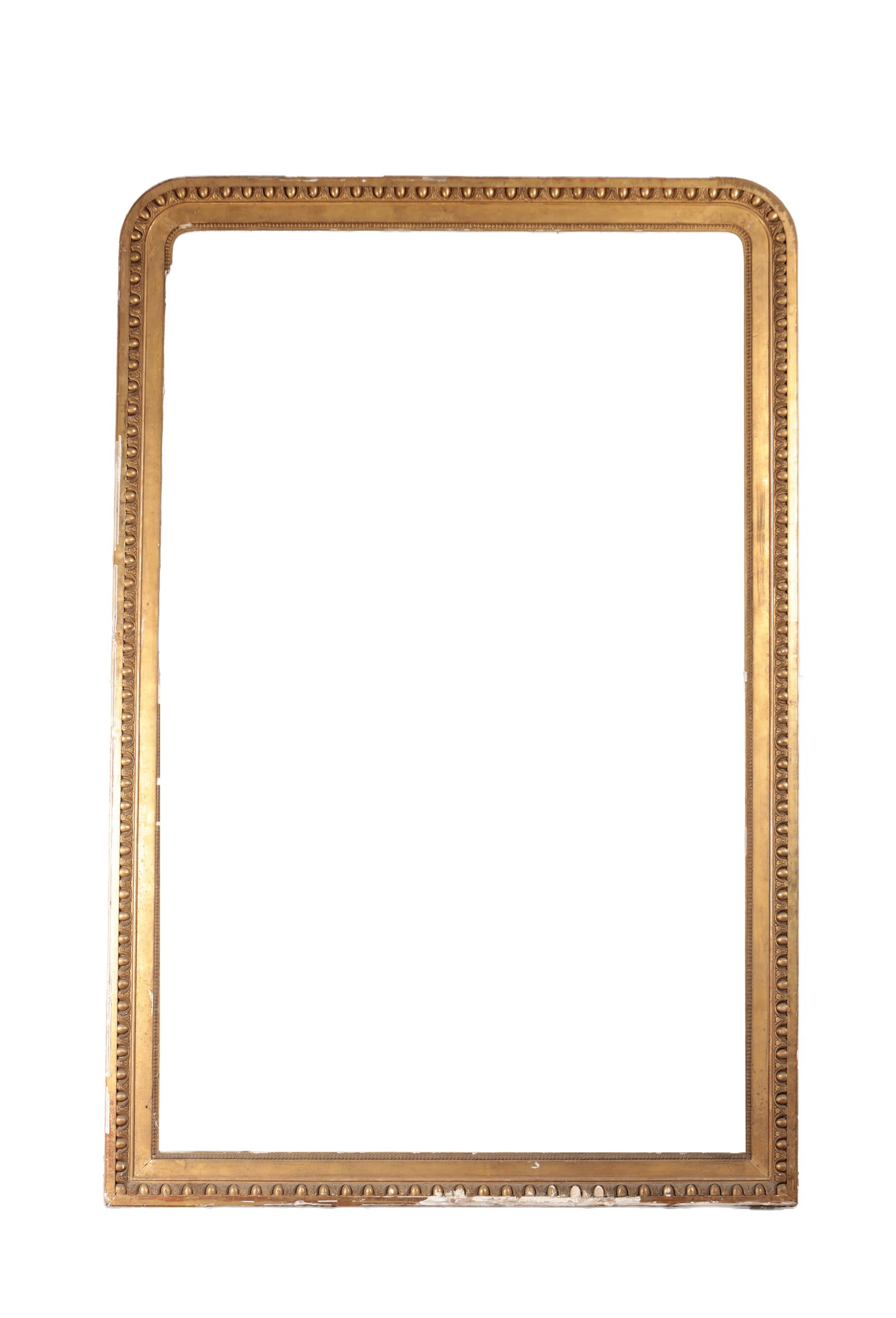 A LARGE 19TH CENTURY GILT GESSO MOULDED FRAME (1 of 6)
