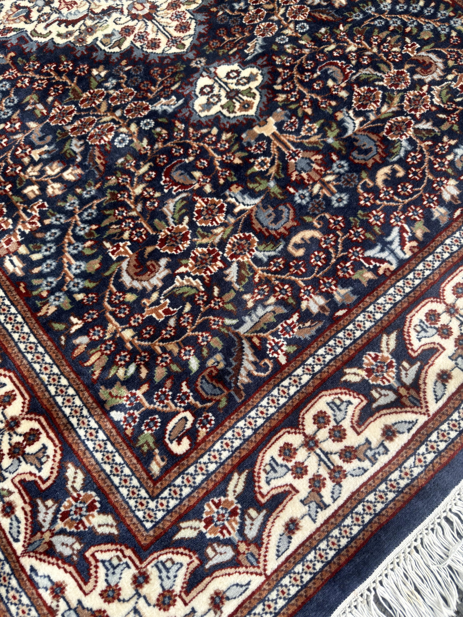 A PERSIAN TABRIZ MAHI CARPET - 2