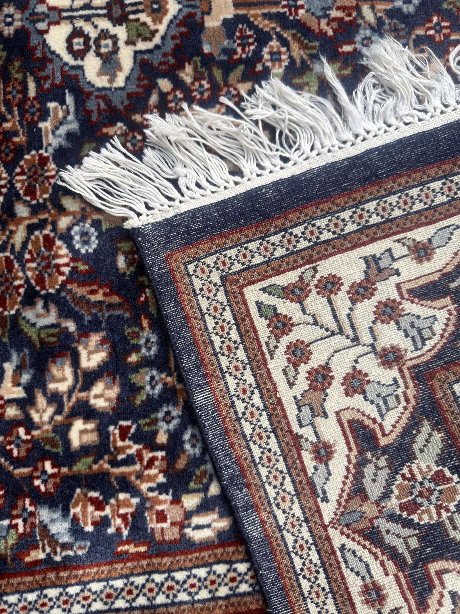 A PERSIAN TABRIZ MAHI CARPET - 7