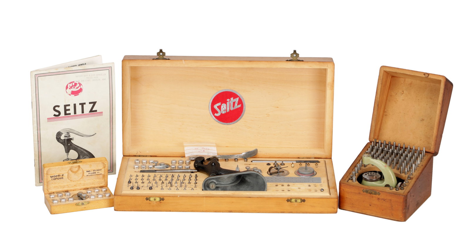 TWO SETS OF SWISS WATCHMAKERS TOOLS (1 of 5)
