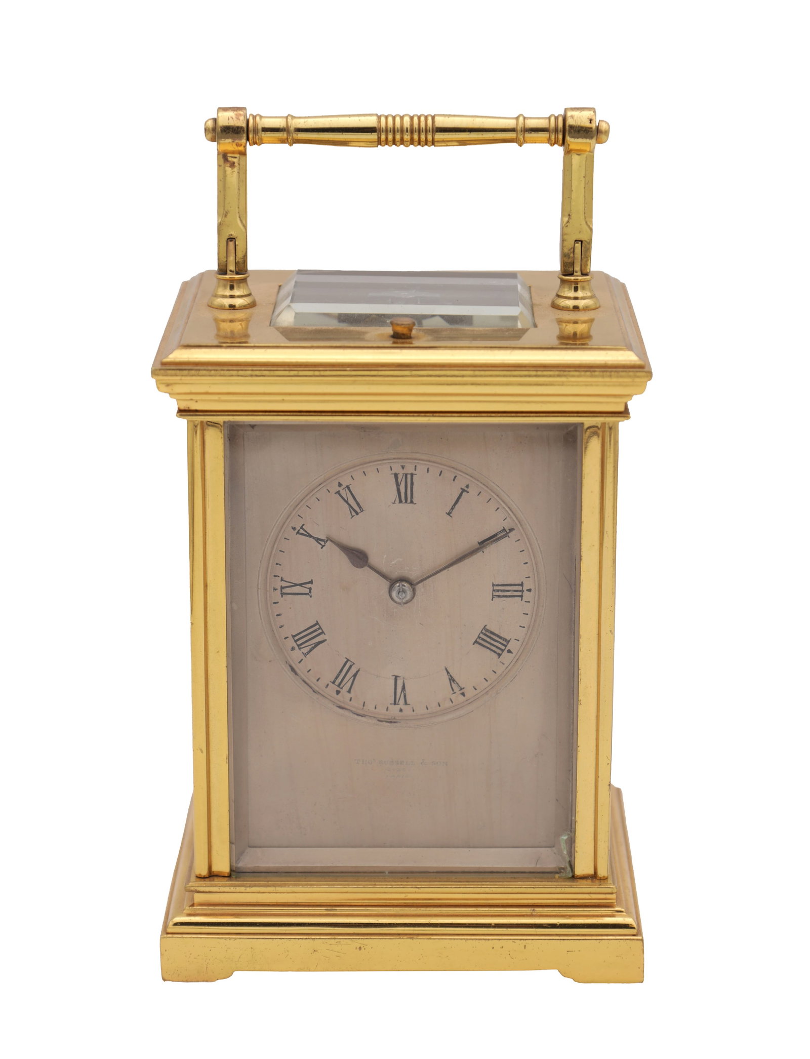 A LATE 19TH CENTURY FRENCH QUARTER CHIMING/REPEATING CARRIAGE CLOCK (1 of 10)