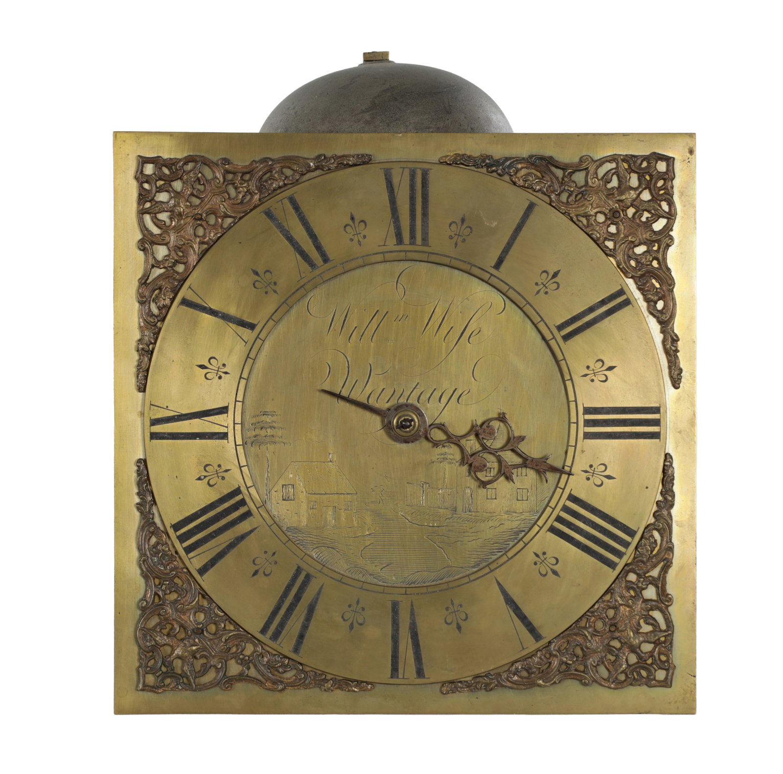 WILLIAM WISE, WANTAGE. AN 18TH CENTURY ENGLISH 30-HOUR LONGCASE CLOCK MOVEMENT (1 of 8)