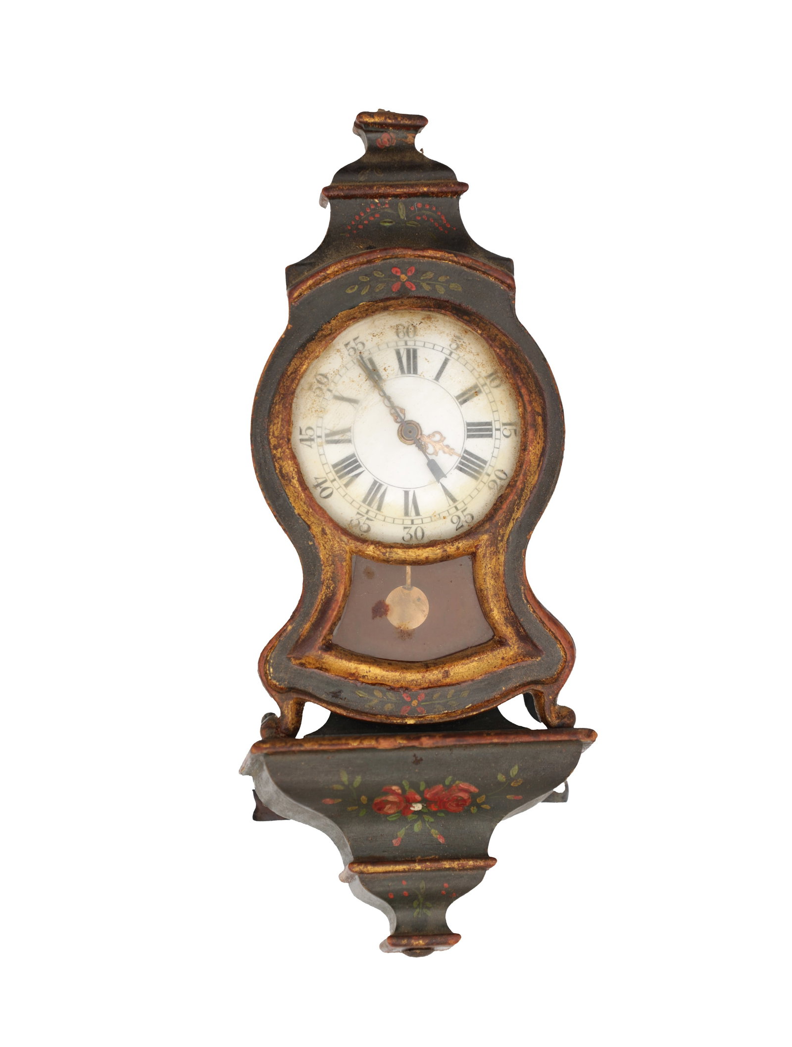 AN EARLY 20TH CENTURY FRENCH NOVELTY MINIATURE BRACKET CLOCK (1 of 4)