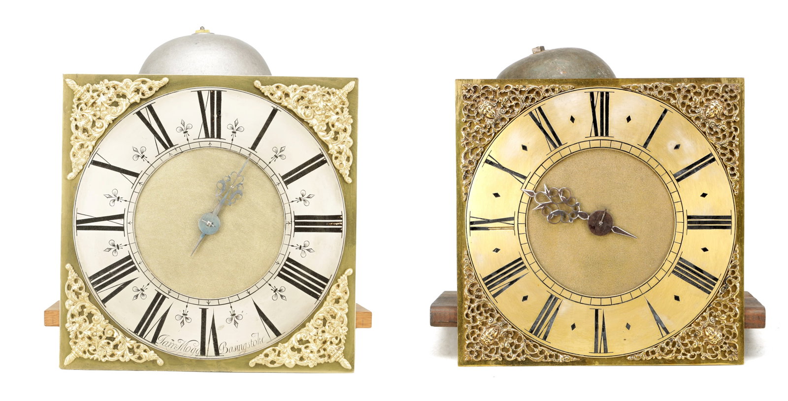 TWO 18TH CENTURY 30 HOUR LONGCASE CLOCK MOVEMENTS (1 of 14)