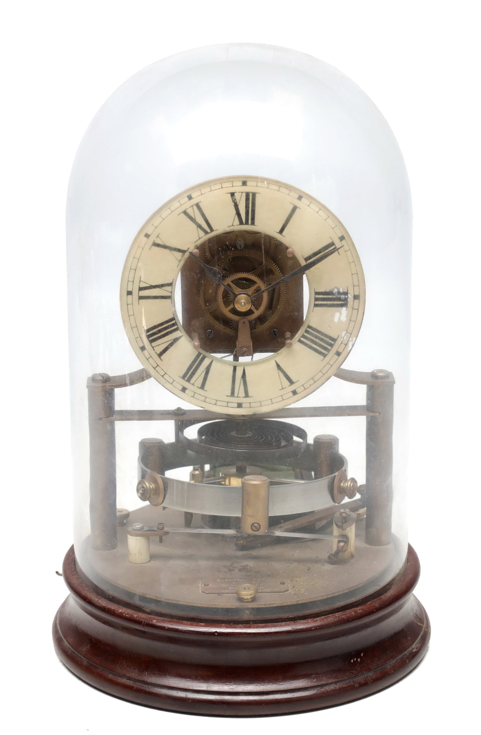 THE REASON MANUFACTURING COMPANY LTD. AN EARLY 20TH CENTURY MURDAY TYPE ELECTRIC CLOCK (1 of 10)