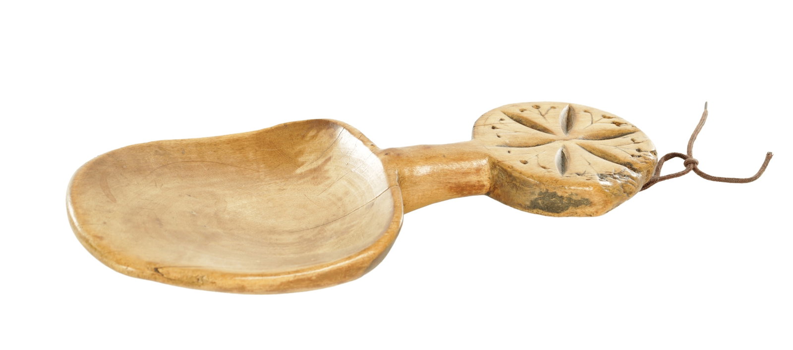 A 19TH CENTURY WELSH BUTTER SCOOP (1 of 4)