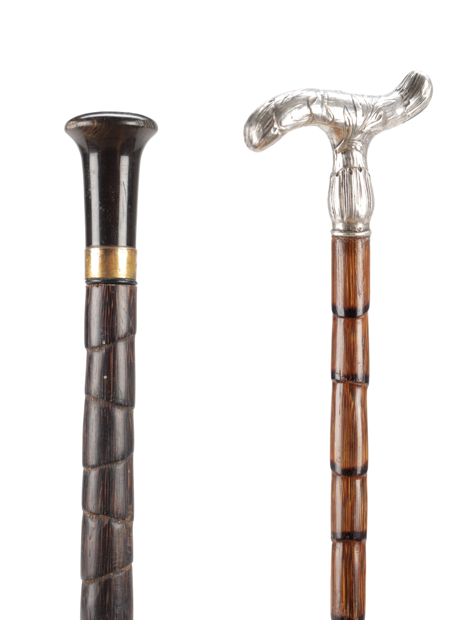 TWO 19TH CENTURY WALKING STICKS (1 of 20)