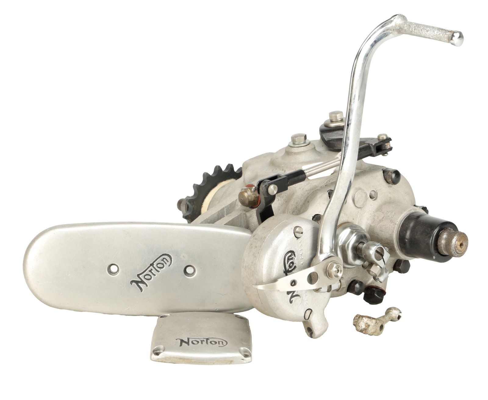 A VINTAGE NORTON MOTORCYCLE GEARBOX (1 of 10)