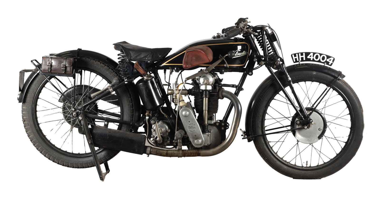 A 1927 VELOCETTE KSS 350CC MOTORCYCLE: A 1927 VELOCETTE KSS 350CC MOTORCYCLE registration HH 4004, engine no. KSS709, frame no. K1136, from the late David Barker estate.