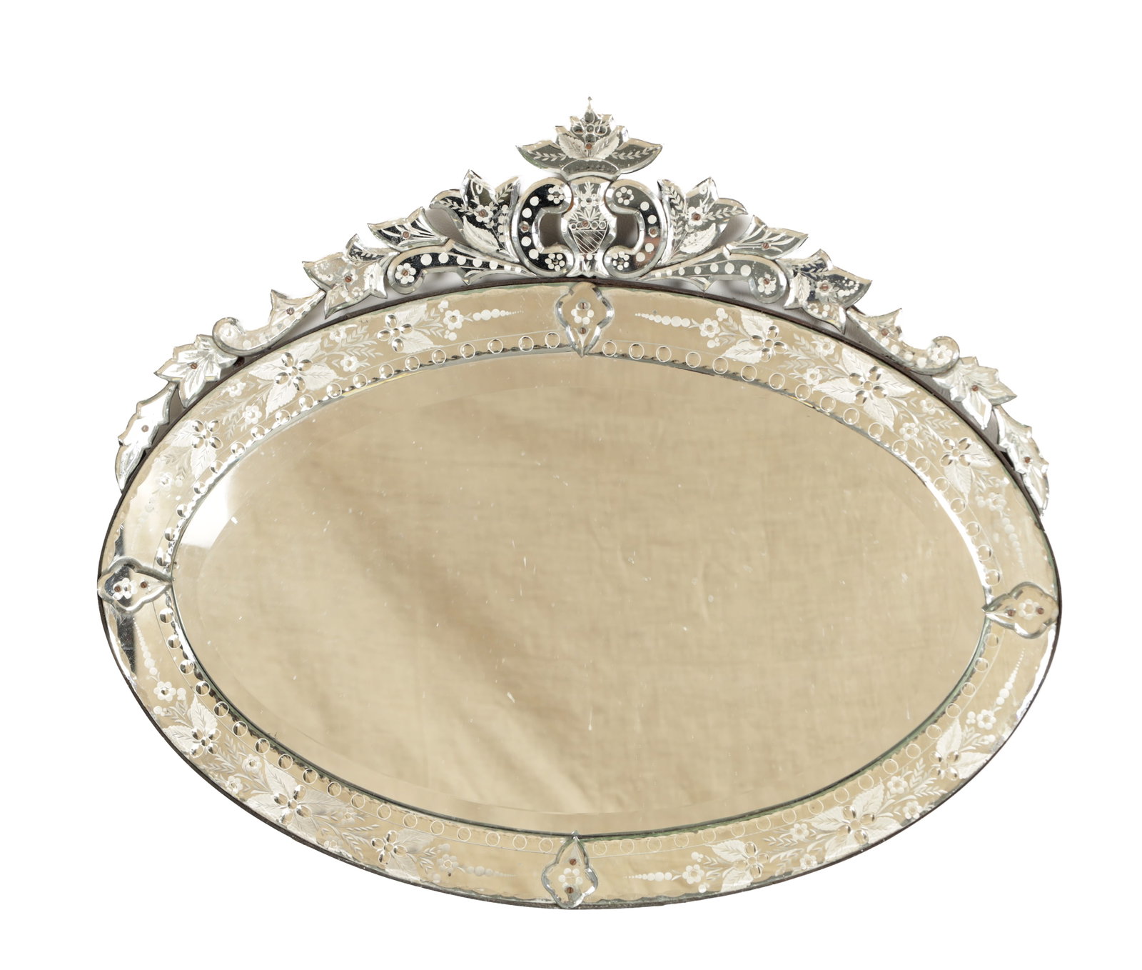 A 19TH CENTURY VENETIAN MIRROR (1 of 6)