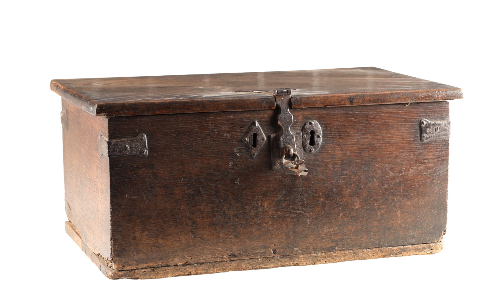 A 17TH CENTURY OAK BIBLE CHEST (1 of 20)