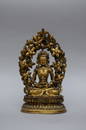 Gilt bronze sculpture 'Amitayus' Nepal 18th century