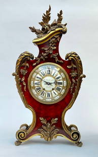 Van Crombrugghe: cartel clock in Louis XVI style, 19th century: Van Crombrugghe: cartel clock in Louis XVI style, 19th century