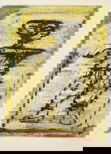 Willem Van Hecke (1968): mixed media 'figure': Willem Van Hecke (1968): mixed media 'figure'
