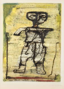 Willem Van Hecke (1968): mixed media 'figure': Willem Van Hecke (1968): mixed media 'figure'