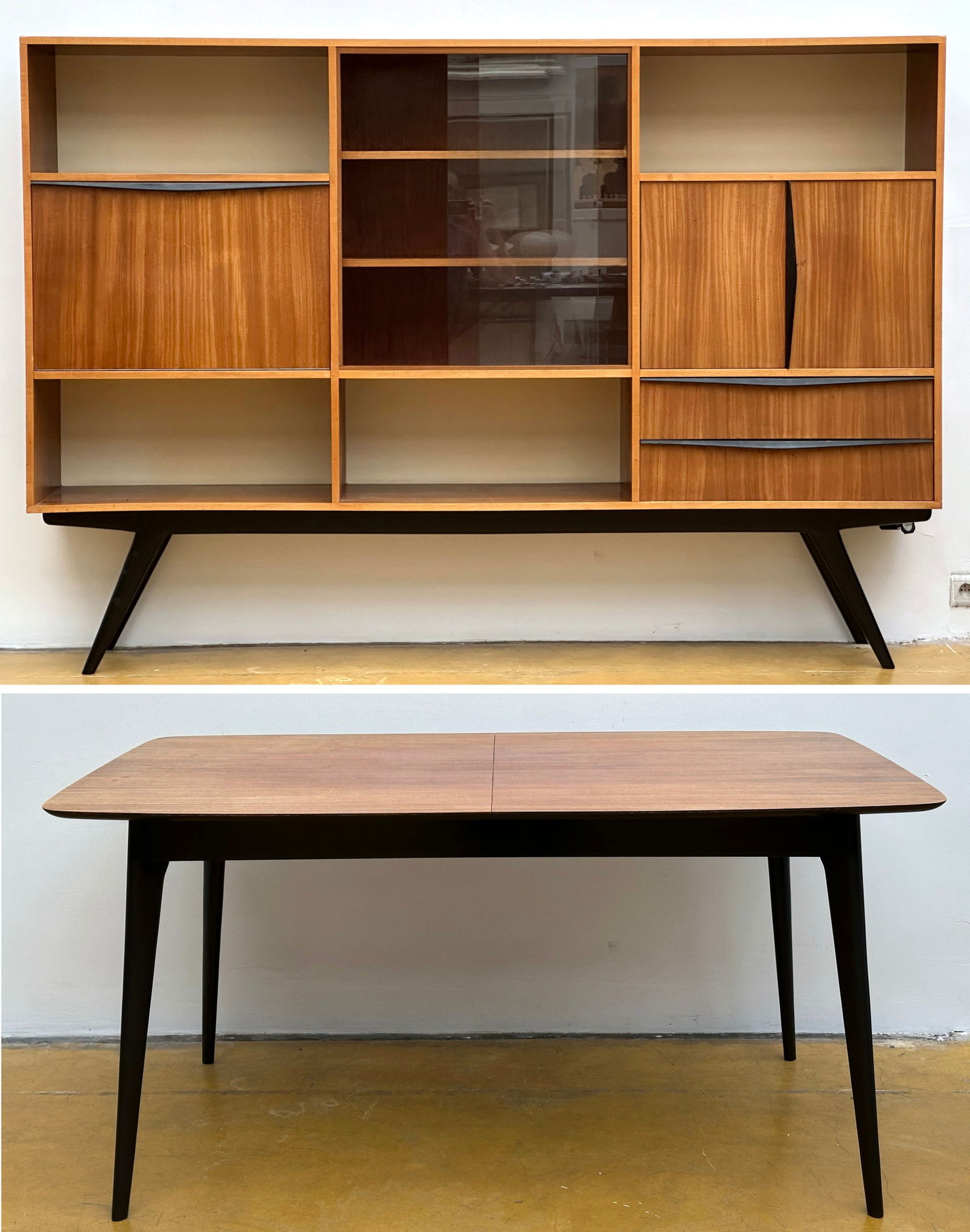 Alfred Hendrickx for Belform, bar cabinet and table (*): Alfred Hendrickx for Belform, bar cabinet and table (*)