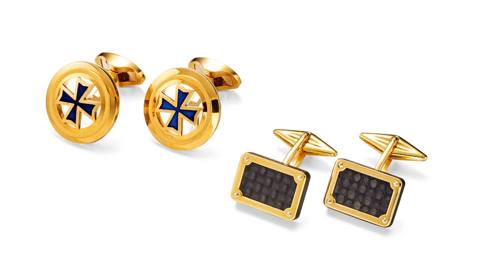 Chimento, Vacheron Constantin: A FINE SET OF TWO PAIRS OF CUFFLINKS