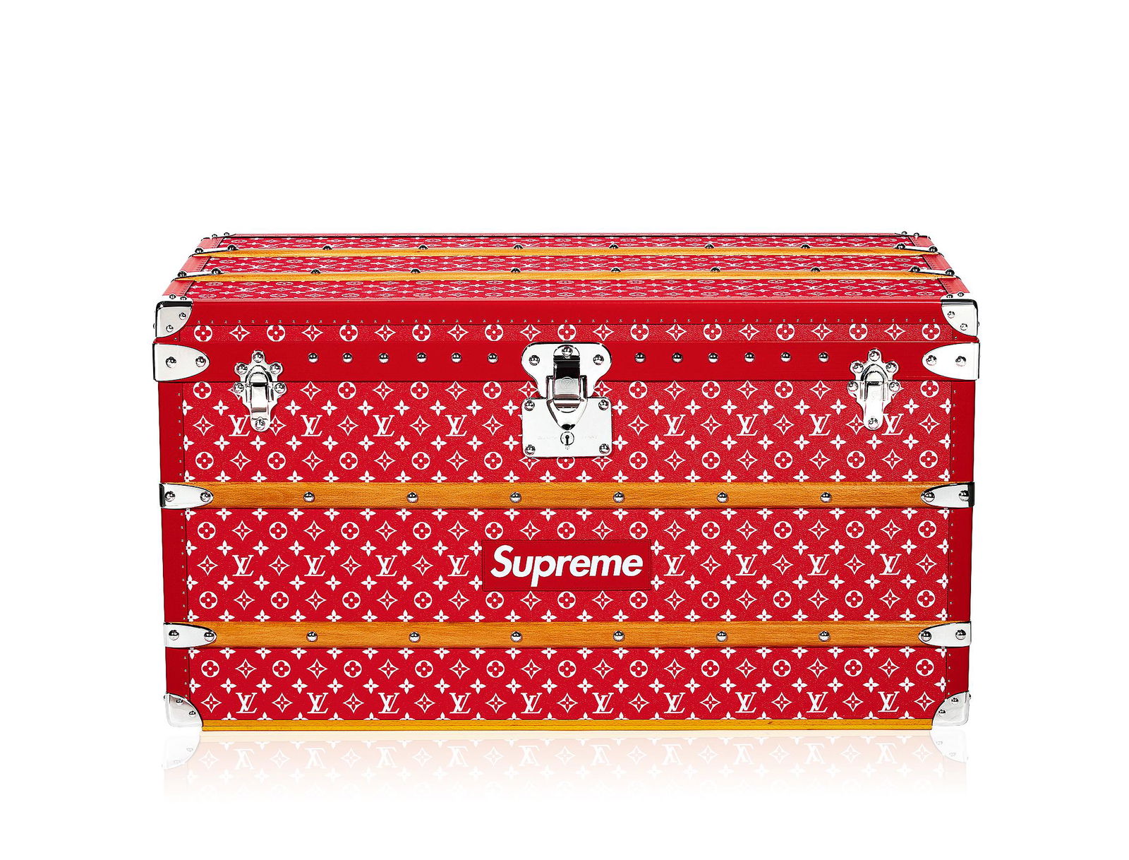 louis vuitton x supreme suitcase