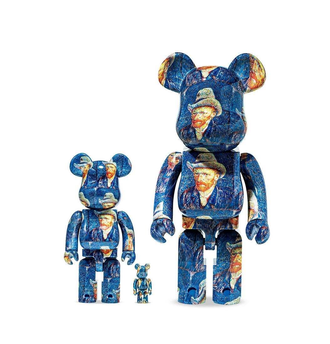 BE@RBRICK X VAN GOGH MUSEUM Self-Portrait 1000% 400%