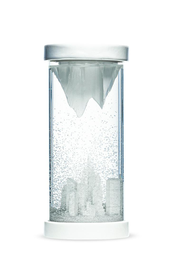 DANIEL ARSHAM New York Skyline Snow Globe, 2020: DANIEL ARSHAM (AMERICAN, B.1980) NEW YORK SKYLINE SNOW GLOBE, 2020