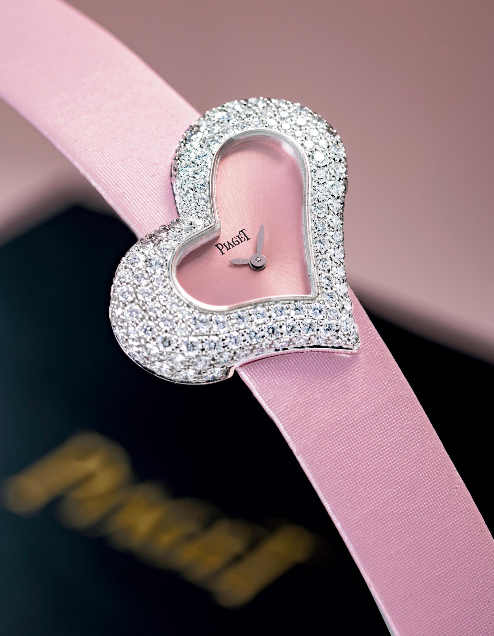 A WHITE GOLD AND DIAMOND-SET WRISTWATCH (1 of 1)