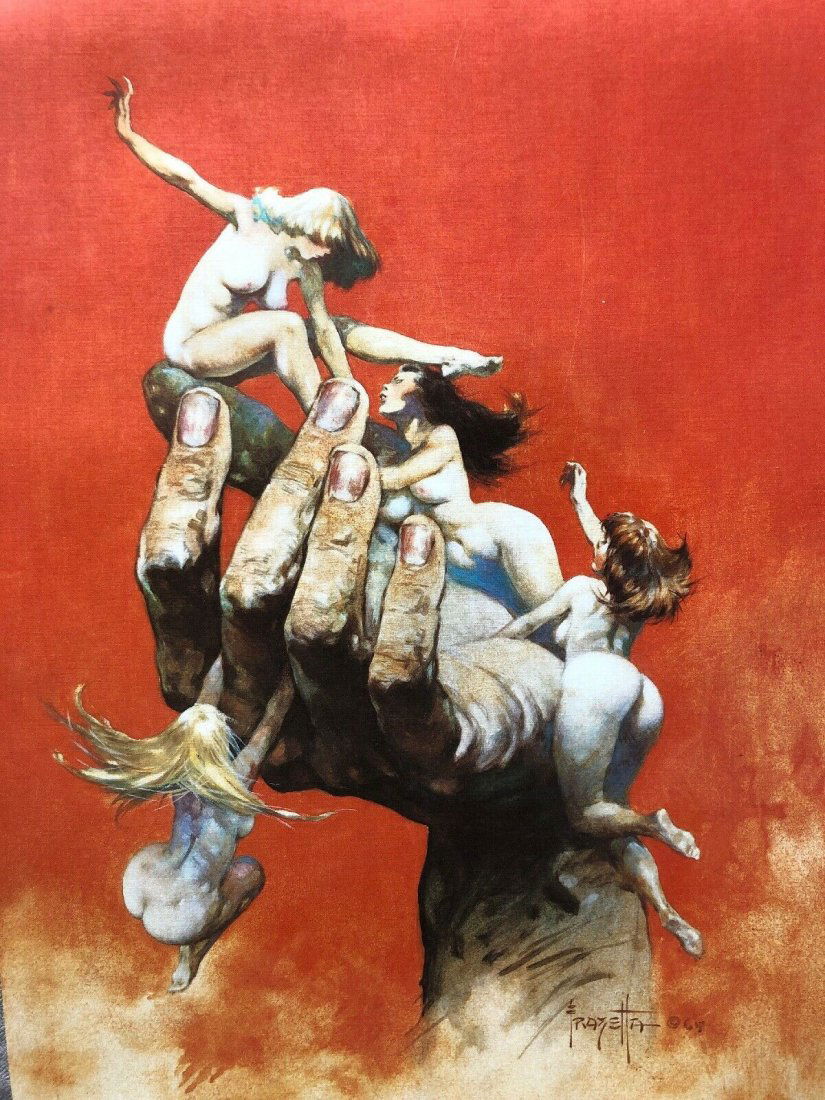 FRANK FRAZETTA "Reassembled Man" (1 of 3)