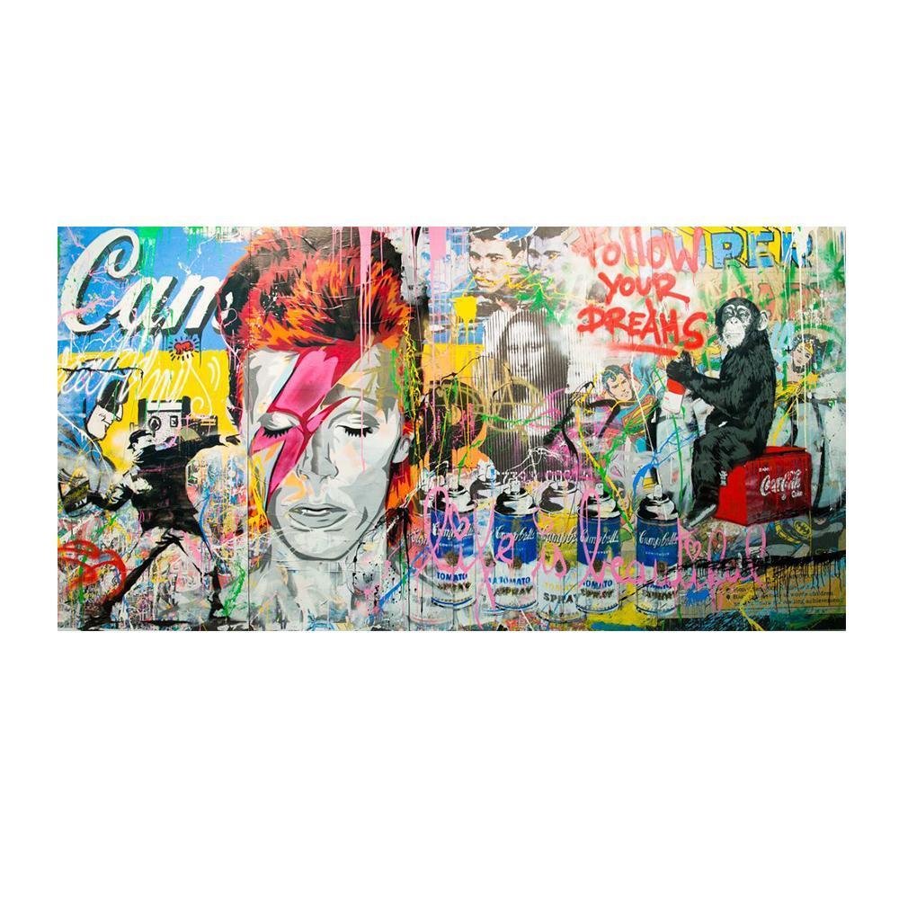 Impressionist Abstract  on Canvas Print (1 of 1)