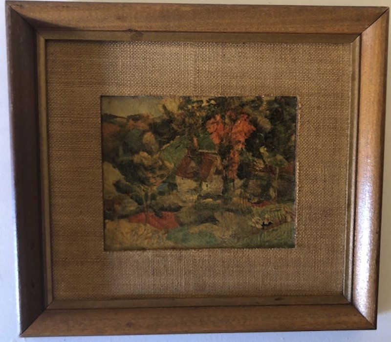 PAUL GAUGUIN -FRAMED ART PAINTING (1 of 3)