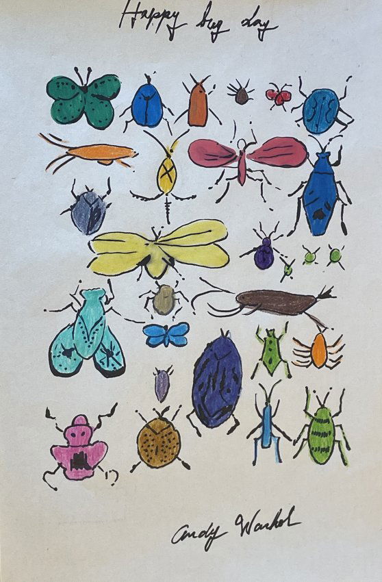 Andy Warhol - Drawing (In Style Of) (1 of 2)